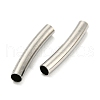 304 Stainless Steel Tube Beads STAS-B047-27B-P-2