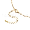 304 Stainless Steel Singapore Chain Bracelet Making AJEW-JB01345-02-4