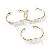 Brass Cuff Bangles BJEW-F386-02G-1
