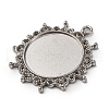 304 Stainless Steel Pendant Cabochon Settings STAS-Q363-03P-2