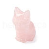 Natural Rose Quartz Display Decorations DJEW-P019-D01-3