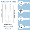 Plastic Portable Refillable Spray Bottle AJEW-WH0513-13B-2