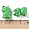 Cartoon Cute Resin 3D Frog Figurines RESI-Z024-01D-3