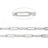 Tarnish Resistant 304 Stainless Steel Paperclip Chains CHS-F010-01F-P-3