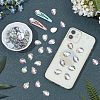 Fingerinspire Flat Back Imitation Taiwan Acrylic Rhinestone Cabochons GACR-FG0001-04-6