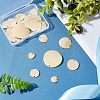 SUPERFINDINGS 20Pcs 5 Style Brass Charms KK-FH0002-53-4
