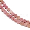 Natural Rhodonite Beads Strands G-B138-C11-01-4