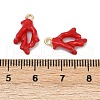 Alloy Enamel Pendants FIND-M081-01G-3