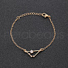 12 Constellations Alloy Rhinestone Link Bracelets WG43B2B-12-1