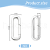   925 Sterling Silver Spring Gate Ringsed FIND-PH0021-77A-2