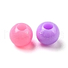 Opaque Acrylic Beads X-OACR-I006-03-3