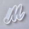 Letter DIY Silicone Molds X-DIY-I034-08M-1