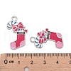 Alloy Enamel Pendants ENAM-P038-1-3