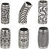  6 Pcs 304 Stainless Steel Beads STAS-NB0001-08AS-1