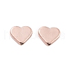 Rack Plating Brass Beads KK-C056-09RG-1