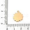 304 Stainless Steel Pendants STAS-L283-25G-04-3