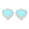 Alloy Enamel Pendants ENAM-N054-73B-2