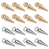 Beebeecraft 20Pcs 2 Colors Brass Charms KK-BBC0015-19-1
