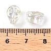 Electroplate Glass Beads Strands EGLA-T021-09D-4