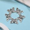 Tibetan Style Alloy Pendants X-TIBEP-12742-S-FF-4