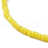 5Pcs 5 Style Glass Seed & Brass Beaded Stretch Bracelets Set for Women BJEW-JB08978-5
