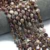 Natural Plum Blossom Tourmaline Beads Strands G-C116-A156-01-1