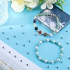 SUNNYCLUE 304 Stainless Steel Round Seamed Beads STAS-SC0006-95C-4