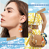 SUNNYCLUE 30Pcs Opaque Resin Pendants RESI-SC0003-35-5