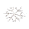 Christmas Seed Beads Beaded Charms PALLOY-MZ00328-4