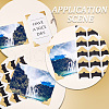 Retro Hot Stamping Paper Photo Corner Self-Adhesive Stickers AJEW-WH20007-25B-5