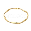 304 Stainless Steel Twisted Bangles for Women BJEW-Q040-07G-2