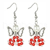 Glass Dangle Earrings EJEW-MZ00319-04-1