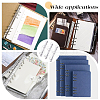 Iron Notebook 3-Ring Loose Leaf Book Binder Hinged Clamp FIND-WH20007-15A-P-5