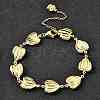 304 Stainless Steel Link Bracelets for Women BJEW-P354-04B-G-1