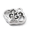 Brass Micro Pave Cubic Zirconia Pendants KK-H511-01P-02-2
