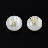 Natural Freshwater Shell Beads SHEL-S278-036W-3