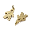 304 Stainless Steel Pendants STAS-D302-07G-2