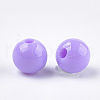 Opaque Plastic Beads KY-T005-6mm-624-2