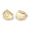 Slice 304 Stainless Steel Crystal Rhinestone Stud Earrings for Women EJEW-L283-004G-1