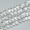 Glass Beads Strands EGLA-S142-10x21mm-10-1