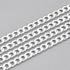 304 Stainless Steel Cuban Link Chains CHS-T002-03C-1