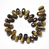 Natural Tiger Eye Beads Strands G-S357-C02-01-2