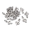 Non-Tarnish 201 Stainless Steel Charms STAS-F255-042P-1