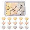 304 Stainless Steel Charms STAS-BT0001-03-1