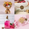 CRASPIRE 50Pcs Adhesive Wax Seal Stickers DIY-CP0010-99B-6
