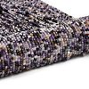 Natural Purple Fluorite Beads Strands G-RM2025-32A-04-2
