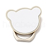 Zinc Alloy Bear Cell Phone Holder Stand Findings AJEW-G035-05G-2