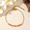 Bohemian Natural Carnelian Link Bracelets for Women QH7010-3-2