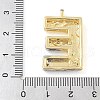 Brass Pendants PALLOY-S036-01G-E-3