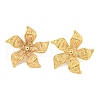 304 Stainless Steel Ear Studs EJEW-P282-02C-G-1